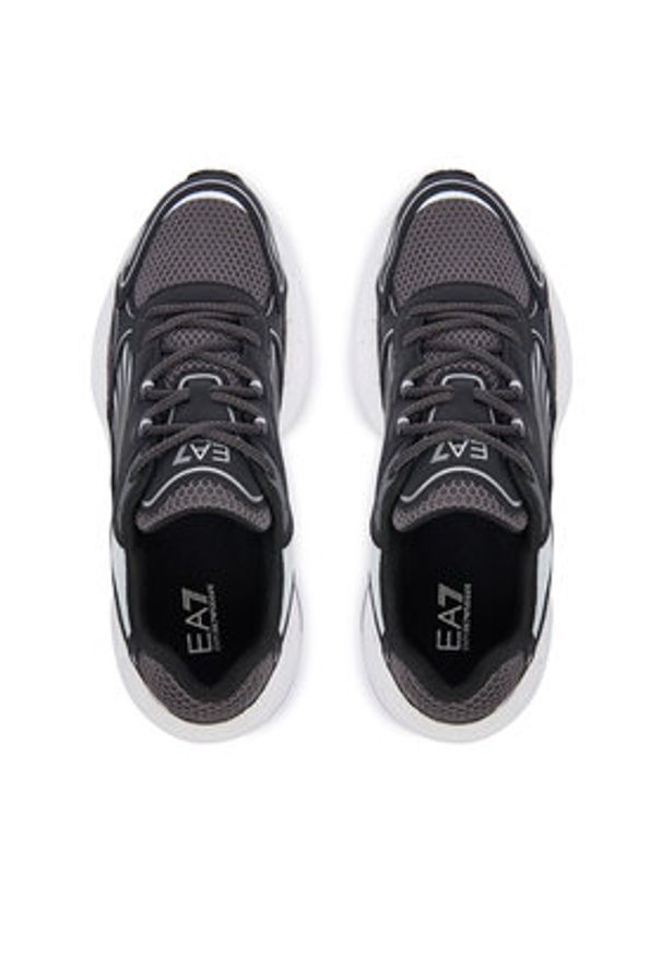 EA7 Emporio Armani Sneakersy X8X236 XK424 MZ197 Czarny. Kolor: czarny. Materiał: materiał