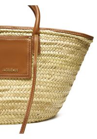 JACQUEMUS Torebka Le Panier Soli 23E223BA045-3072 Beżowy. Kolor: beżowy #5