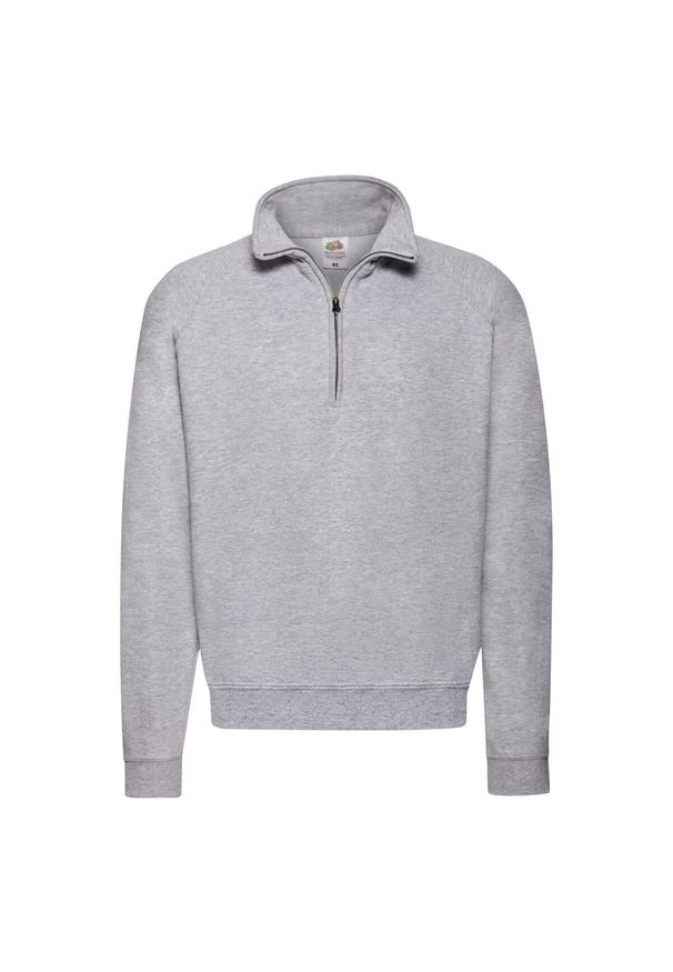 FRUIT OF THE LOOM - Bluza Rozpinana Unisex Dla Dorosłych Classic Heather. Kolor: szary
