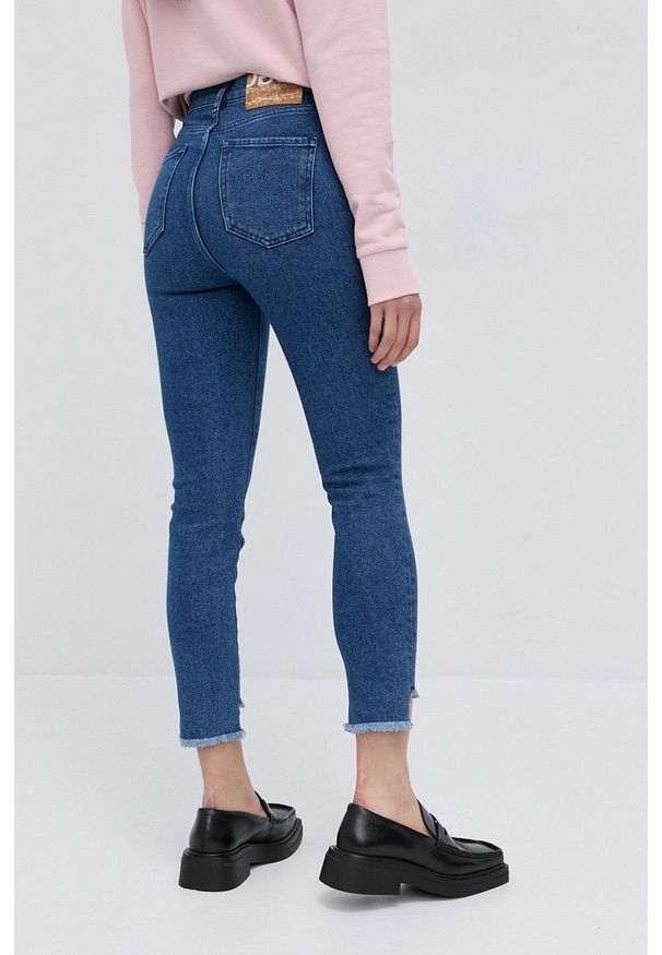 Hugo Jeansy damskie high waist. Stan: podwyższony. Kolor: niebieski