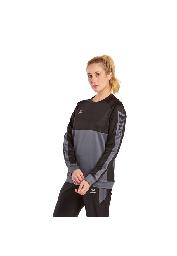 ERIMA - Bluza Erima Six Wings. Kolor: szary, wielokolorowy, czarny. Materiał: bawełna, tkanina. Sport: piłka ręczna