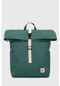 Lefrik plecak ROLL MINI kolor zielony duży wzorzysty. Kolor: zielony