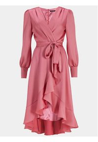 Swing Sukienka koktajlowa 5AG13600 Różowy Regular Fit. Kolor: różowy. Materiał: syntetyk. Styl: wizytowy #4