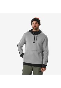 DREAMSCAPE - Bluza snowboardowa z kapturem męska Dreamscape 100 1/2 zip. Typ kołnierza: kaptur. Materiał: poliester, materiał, bawełna, tkanina, prążkowany, elastan. Sport: snowboard #1