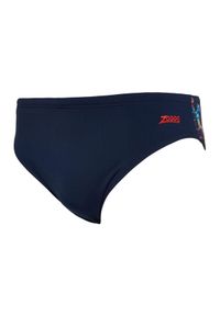 ZOGGS - Męskie Majtki Zoggs Pixel Racer – 6,5 Cm – Rozmiar 32. Kolor: niebieski. Wzór: aplikacja, nadruk