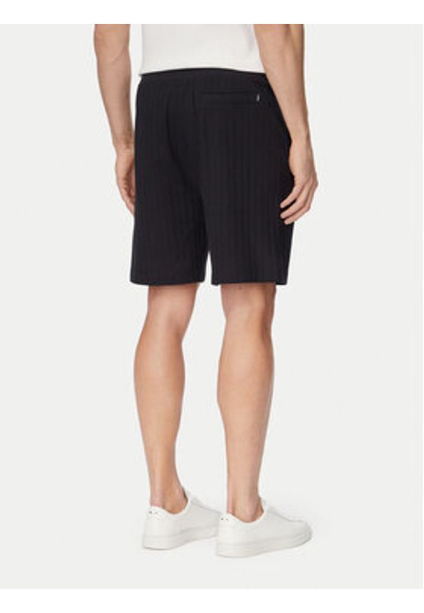 JOOP! Szorty materiałowe Juanito 30104273 Granatowy Regular Fit. Kolor: niebieski. Materiał: bawełna