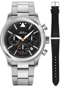 BALTICUS - Zegarek Balticus Zegarek męski Balticus BALFSQCHBLA srebrny. Kolor: srebrny #1