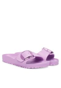 Birkenstock Klapki Madrid Big Buckle 1031257 Fioletowy. Kolor: fioletowy. Materiał: syntetyk #6
