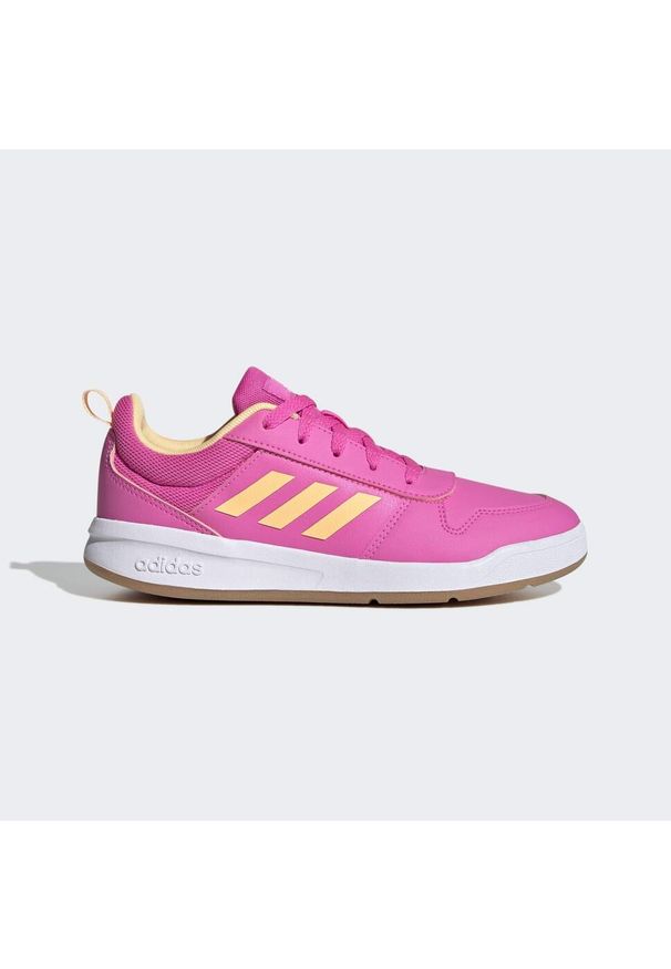 Buty Córka Adidas Tensaur róża. Okazja: na co dzień. Kolor: pomarańczowy, różowy, biały, wielokolorowy. Sport: turystyka piesza