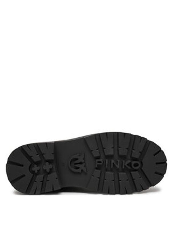 Pinko - PINKO Trapery Mia 07 SD0147 P001 Czarny. Kolor: czarny. Materiał: skóra