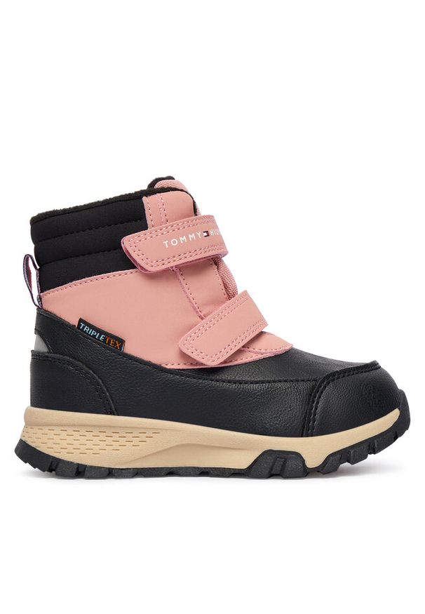 TOMMY HILFIGER - Śniegowce Tommy Hilfiger. Kolor: czarny