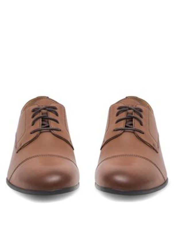 Lanetti Półbuty MOSE-20 MBS Brązowy. Kolor: brązowy