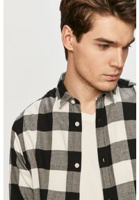 Jack & Jones - Koszula bawełniana. Typ kołnierza: kołnierzyk klasyczny. Kolor: biały. Materiał: bawełna. Długość rękawa: długi rękaw. Długość: długie. Styl: klasyczny #6