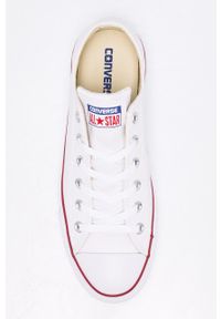 Converse - Tenisówki. Nosek buta: okrągły. Zapięcie: sznurówki. Kolor: biały. Materiał: syntetyk, materiał, skóra, guma. Szerokość cholewki: normalna #5