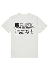 DC Shoes T-Shirt Made Custom EDYZT04368 Biały Regular Fit. Kolor: biały. Materiał: bawełna #3