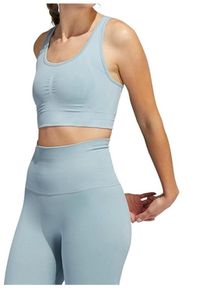 Top sportowy damski Adidas Performance Formotion. Kolor: niebieski