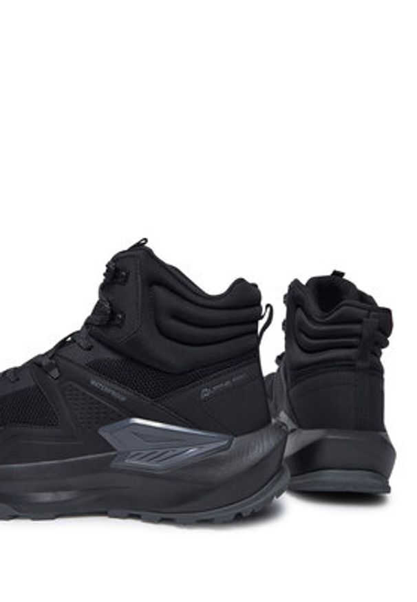 ALPINE PRO Trekkingi Kret MBTD456990PL Czarny. Kolor: czarny. Materiał: materiał. Sport: turystyka piesza