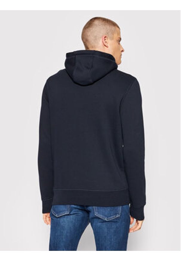 TOMMY HILFIGER - Tommy Hilfiger Bluza Core Logo MW0MW10752 Granatowy Regular Fit. Kolor: niebieski. Materiał: bawełna, syntetyk