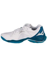 Buty siatkarskie męskie Mizuno Wave Lightning Z8. Zapięcie: sznurówki. Kolor: biały, szary, wielokolorowy. Materiał: materiał. Szerokość cholewki: normalna. Model: Mizuno Wave. Sport: siatkówka