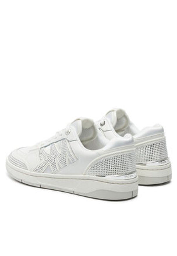 MICHAEL Michael Kors Sneakersy Rebel 43T4RBFS2D Biały. Kolor: biały. Materiał: skóra