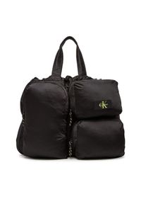Calvin Klein Torba Tech Utility Tote LV04G3148G Czarny. Kolor: czarny. Materiał: materiał