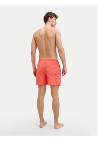 Jack & Jones - Jack&Jones Szorty kąpielowe Maui 12272776 Różowy Regular Fit. Kolor: różowy. Materiał: syntetyk