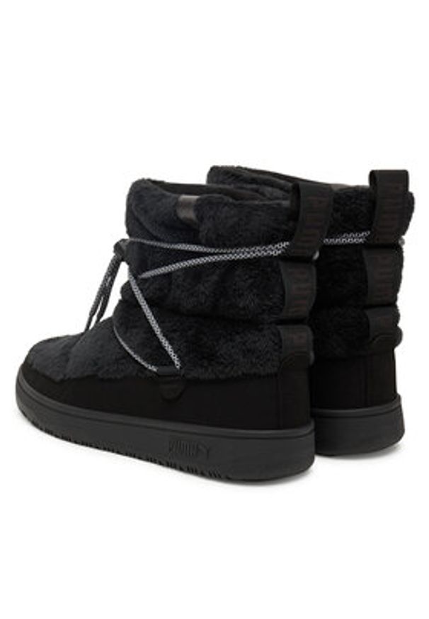 Puma Śniegowce Snowbae Suede Wns 402175 01 Czarny. Kolor: czarny. Materiał: materiał