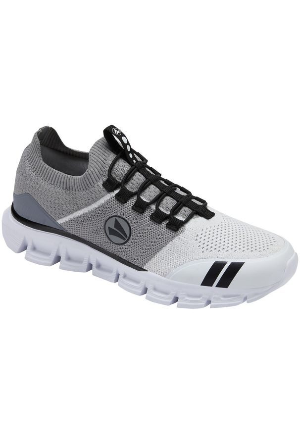 Sneakersy Jako Sneaker Premium Knit. Okazja: na co dzień. Kolor: szary. Sport: piłka nożna