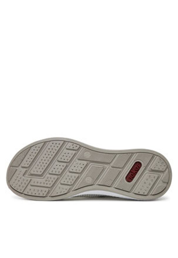 Rieker Sneakersy N5554-81 Biały. Kolor: biały. Materiał: materiał