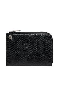 Calvin Klein Jeans Mały Portfel Damski Sculpted Wallet Square Mirror K60K611563 Czarny. Kolor: czarny. Materiał: skóra #3