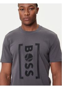 BOSS T-Shirt Iconic TL 50543905 Szary Relaxed Fit. Kolor: szary. Materiał: bawełna #3