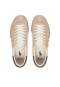 Polo Ralph Lauren Sneakersy 809P09753005 Beżowy. Kolor: beżowy. Materiał: zamsz, skóra #5