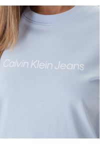 Calvin Klein Jeans T-Shirt LV047C912G Niebieski Regular Fit. Kolor: niebieski. Materiał: bawełna #2