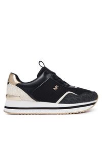 MICHAEL Michael Kors Sneakersy Raina 43T6RNFS1D Czarny. Kolor: czarny. Materiał: skóra #1