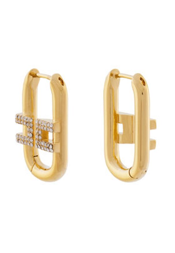 Elisabetta Franchi Kolczyki OR-20A-52E2-V200 Złoty. Materiał: metalowe. Kolor: złoty
