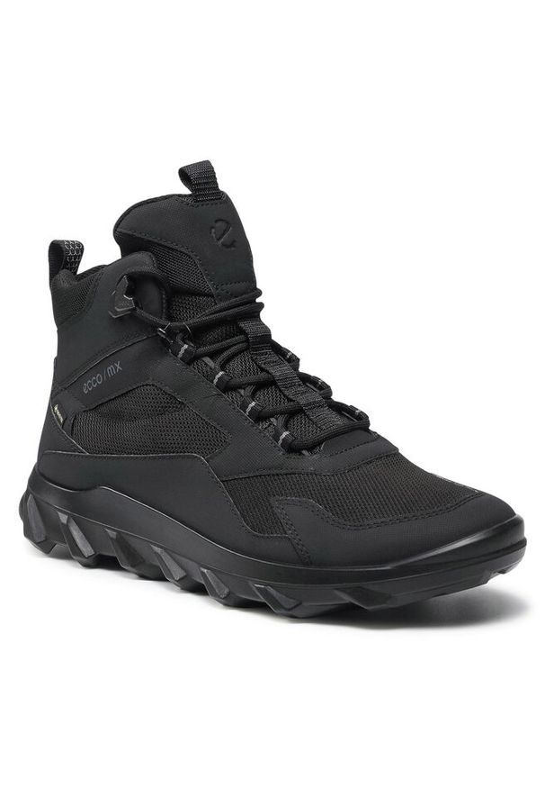 ecco - Trekkingi ECCO. Kolor: czarny. Technologia: Gore-Tex. Sport: turystyka piesza