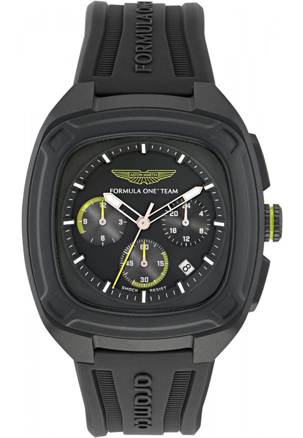 Zegarek męski Aston Martin MTFO1F505 czarny. Kolor: czarny