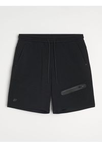 Sinsay - Szorty - czarny. Kolor: czarny
