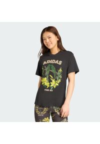 Adidas - Koszulka adidas X FARM Graphic 2. Kolor: czarny. Sport: fitness #1