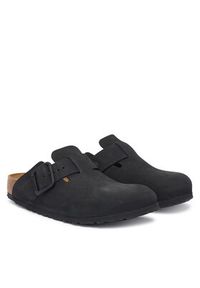 Birkenstock Klapki Boston Wire Buckle 1031575 Czarny. Kolor: czarny. Materiał: nubuk, skóra #3