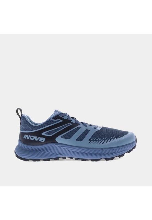 Inov-8 - Buty do biegania męskie, Trailfly Standard. Kolor: wielokolorowy, niebieski, czarny, szary