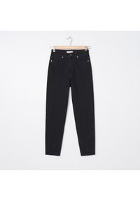 House - Mom jeans z bawełny organicznej - Czarny. Kolor: czarny. Materiał: jeans #1