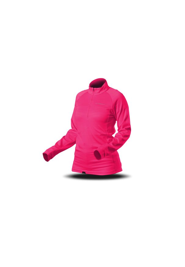 TRIMM - Bluza Trimm CUBE LADY. Kolor: różowy. Materiał: polar. Długość: krótkie. Sezon: zima. Sport: narciarstwo