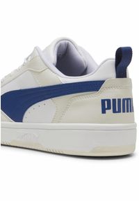 Puma - Buty do chodzenia męskie PUMA Rebound V6 Low. Kolor: biały, wielokolorowy, niebieski, szary. Sport: turystyka piesza