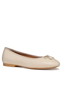 Geox Baleriny D New Palmaria D654JF 0TU11 C1122 Beżowy. Kolor: beżowy. Materiał: skóra #3