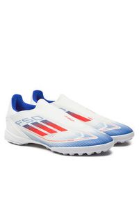 Adidas - adidas Buty do piłki nożnej F50 League Ll Tf IF1339 Biały. Kolor: biały. Materiał: skóra #5