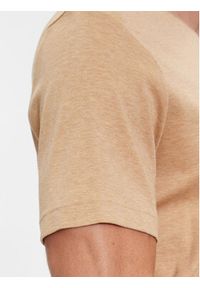 Polo Ralph Lauren T-Shirt 710740727072 Beżowy Slim Fit. Typ kołnierza: polo. Kolor: beżowy. Materiał: bawełna #5