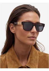 Nine West Okulary przeciwsłoneczne CEO-NW55248S Brązowy ciemny. Kolor: brązowy #3