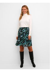 Kaffe Spódnica mini Chucky 10508174 Zielony Regular Fit. Kolor: zielony. Materiał: syntetyk #4