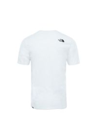 Koszulka The North Face M Easy Tee męska. Kolor: biały